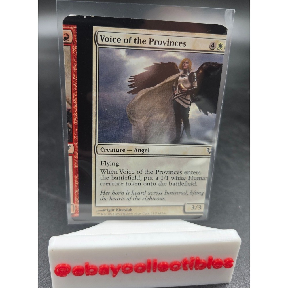 MTG Voice of the Provinces Avacyn Restored Miscut Error Card 2 Cards Vintage